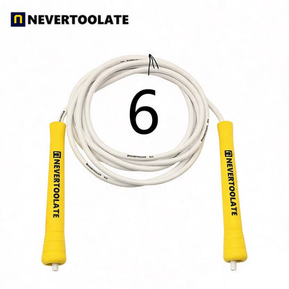 NeverTooLate™ ProSpeed Jump Rope – Lightweight, Durable &amp; Fast