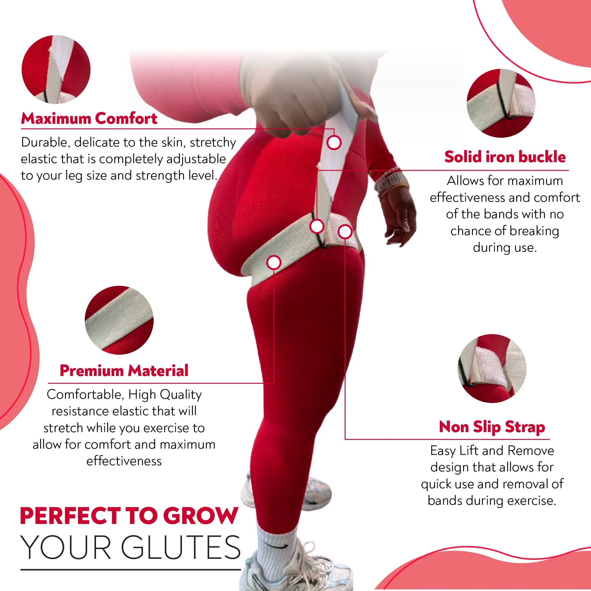Glute Resistance Bands for Butt Growth