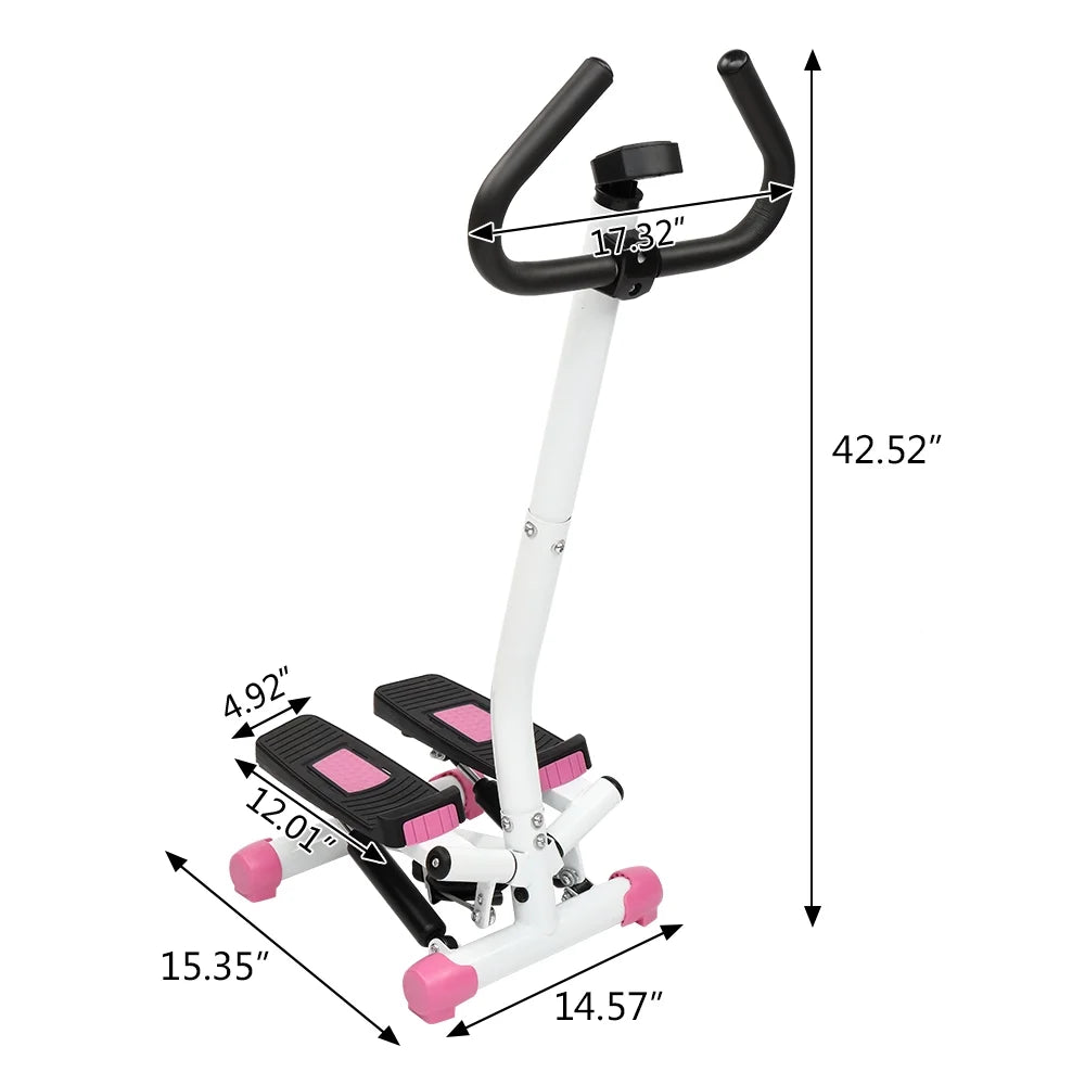 Mini Aerobic Stepper with Adjustable Height