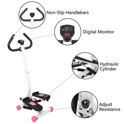 Mini Aerobic Stepper with Adjustable Height